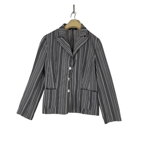 Veste rayée col tailleur - Taille 44 mesures Carrure= 40 Poitrine= 46 Longueur= 60 - Caroll - Modalova