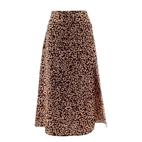 Jupe longue imprime lopard - taille L - shein - Modalova