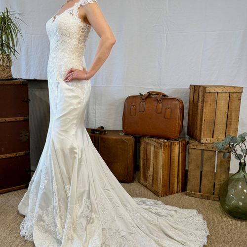 Robe de marie - Justin Alexander style chic - Label Emmaus - Modalova
