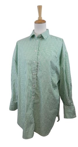 Elenza - Chemise  rayures & blanche - M/L - elenza by l&l - Modalova