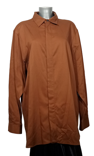 Chemise marron - Zara - L - zara - Modalova