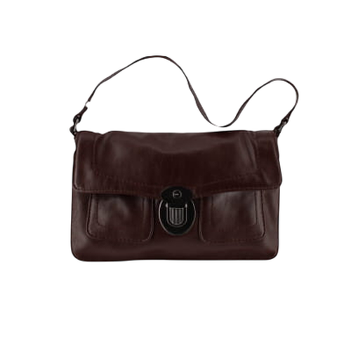 Sac  main bordeaux - Taille 24x16 cm - mng - Modalova