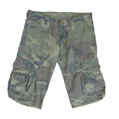 Short style treillis imprimé camouflage jamais porté avec étiquette - - Taille estimée 34 - le temps des cerises - Modalova