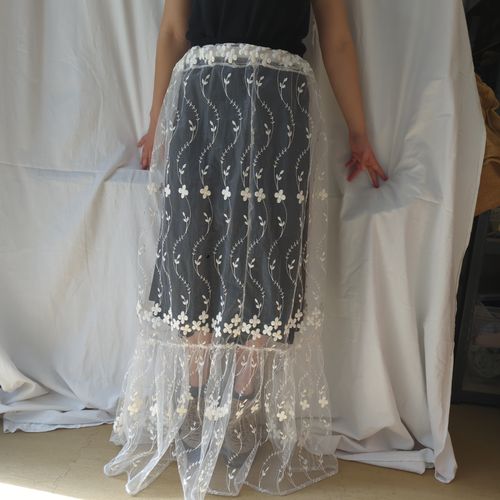 Jupe de Créatrice - Collection Upcyclée CartouCirc - Label Emmaus - Modalova