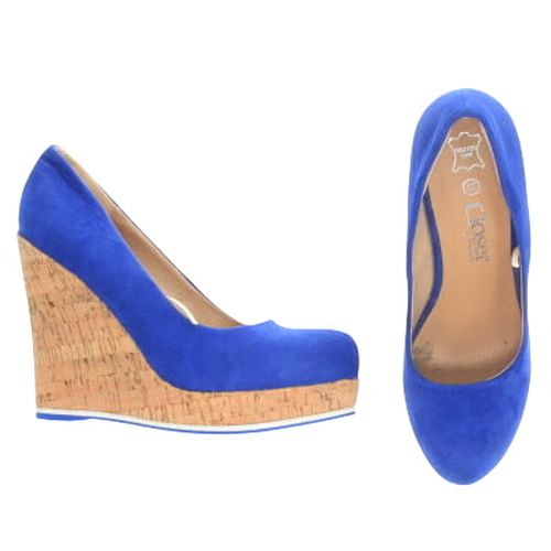 Chaussures effet daim  talons 12 cm - Pointure 40 - closer by chaussea - Modalova