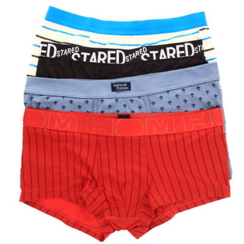 Lot de 4 boxers panachs - taille XL - Label Emmaus - Modalova