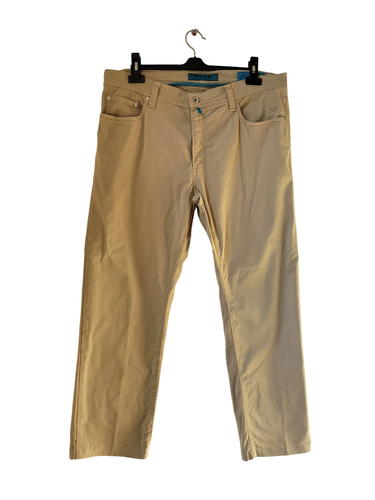 Pantalon jean beige - T. 46 ( W38 L34) - pierre cardin - Modalova