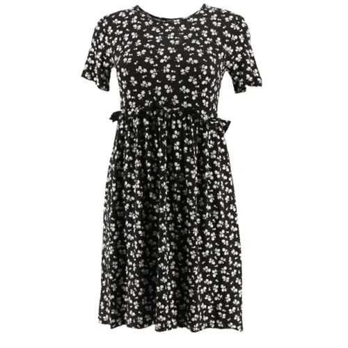 Robe  fleurs - manches courtes  - 36 - boohoo - Modalova