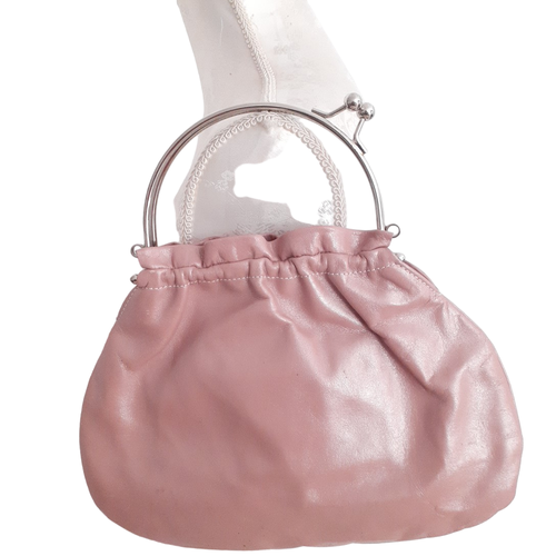 Sac rose en cuir - CUPLE - Label Emmaus - Modalova