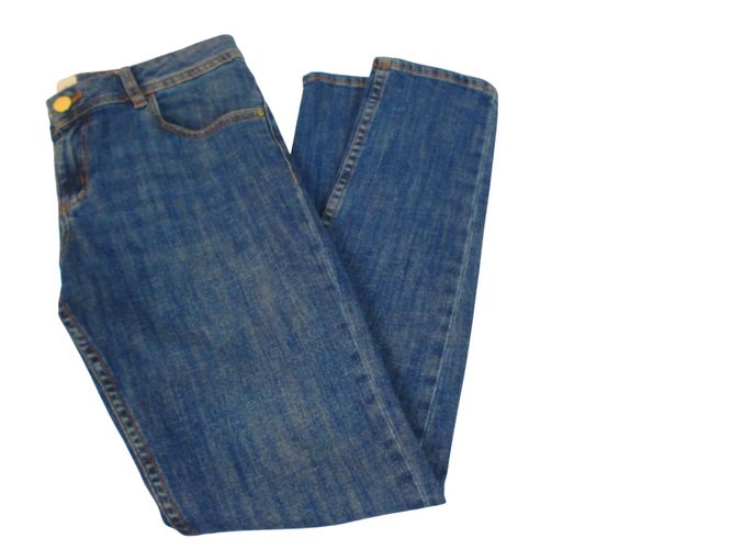 Pantalon SÉZANE, en denim , 98% coton, taille 28 (taille 38 estimée) - Sézane - Modalova