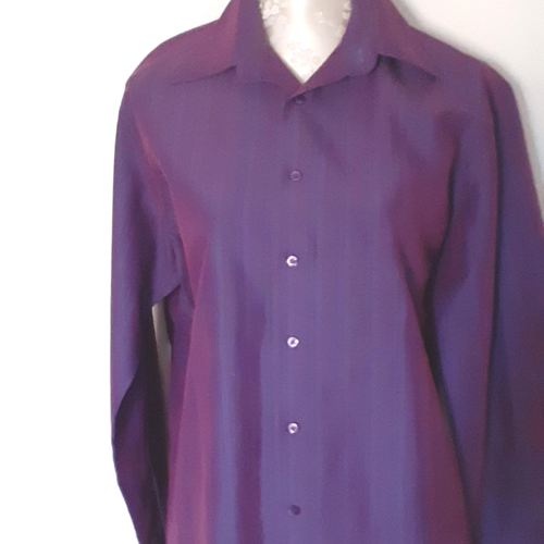 Chemise violette Regular - Armand Thierry - S - Label Emmaus - Modalova