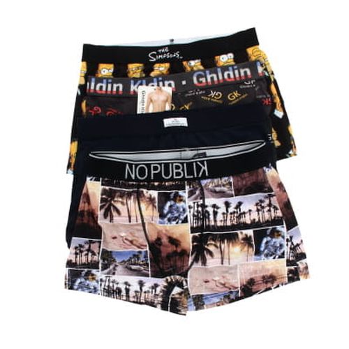 Lot de 4 boxers panachs - taille M - Label Emmaus - Modalova