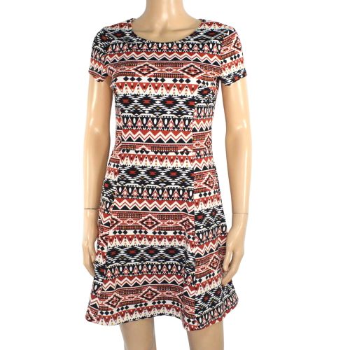 Robe Blanche & Rouille Taille 38 - divided h&m - Modalova