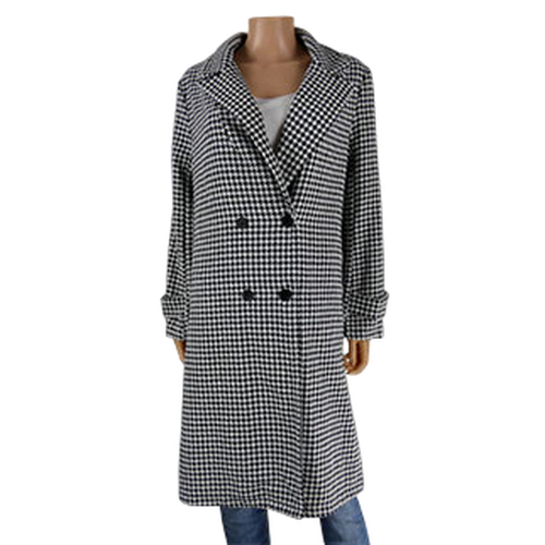 Manteau imprim pieds de poule - Taille 38 - shein - Modalova