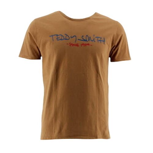 T-shirt moutarde imprim - Taille XL - Teddy Smith - Modalova