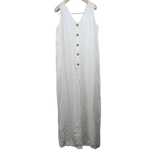 Combinaison blanche en viscose - Taille M/ longueur 142cm estime - mng - - Modalova