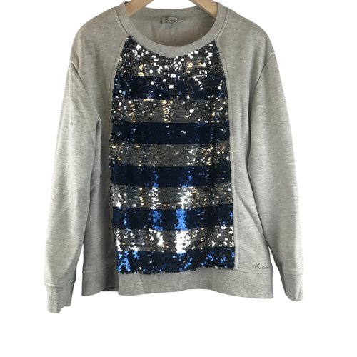 Pull  paillettes et bleues - M - kooka - Modalova