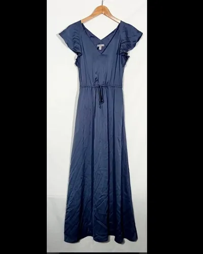 Robe H&M- 34- longue satin - h&m - Modalova