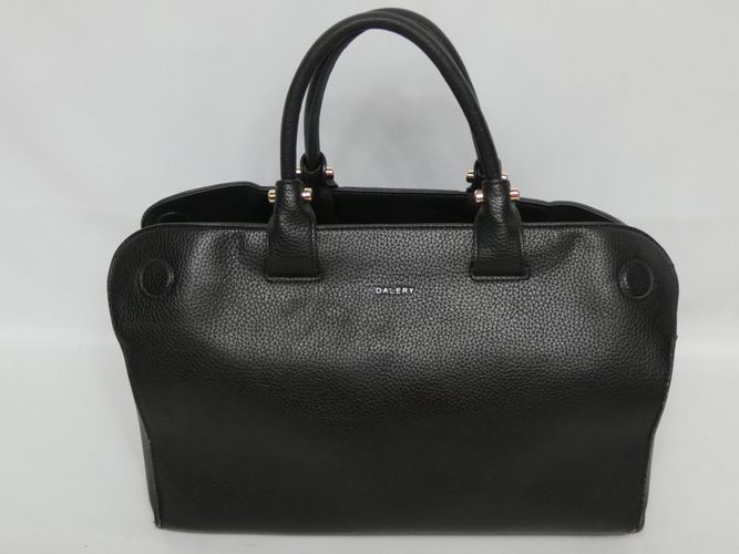 Sac  main en cuir noir DALERY - dalery - Modalova