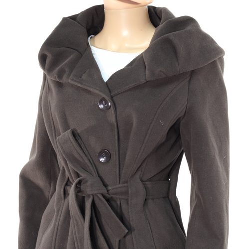 Manteau Chocolat B.R.I.E.F.I.N.G Taille 40 - b.r.i.e.f.i.n.g cration galeries lafayette - Modalova