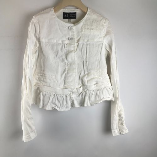 Veste blanche - Armani Jeans - 40 - armani jeans - Modalova