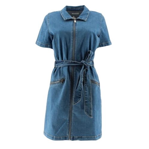 Robe en jean imprim - taille 40 - cache cache - Modalova