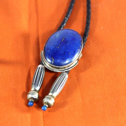 Collier style amrindien lapis lazuli - Label Emmaus - Modalova