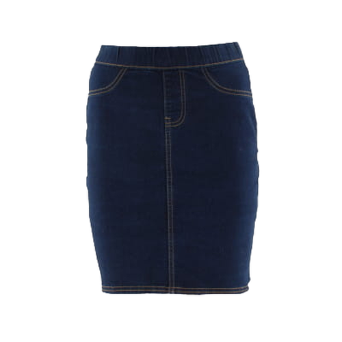 Jupe en jeans bleu fonc- - -Taille 36 - in extenso - Modalova