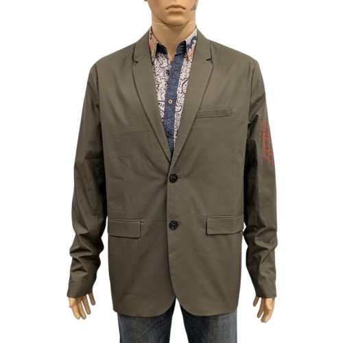 Neuf avec tiquette Veste de costume T 54 Victor Soft vert Esprit militaire - zadig & voltaire - Modalova