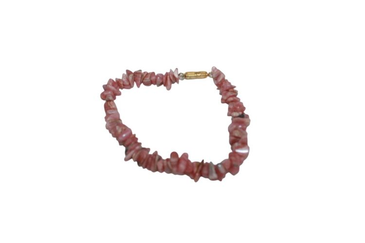 Bracelet en pierre rose - Label Emmaus - Modalova