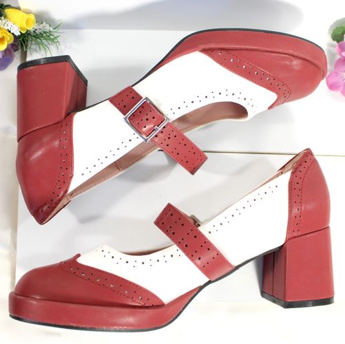 Chaussure Bordeaux & Pointure Estime 42 - lulu hun london - Modalova
