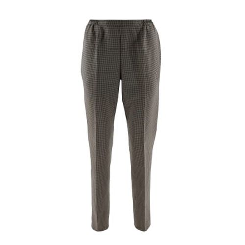 Pantalon  carreaux noir et - taille 38 - Label Emmaus - Modalova