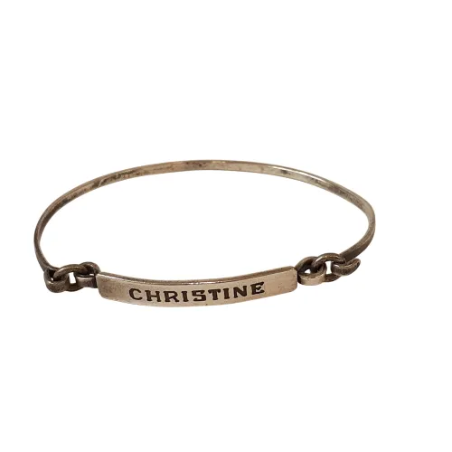 Bracelet en mtal argent - Label Emmaus - Modalova