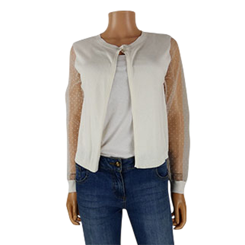 Gilet avec manches dentelle - taille M - naf naf paris - Modalova