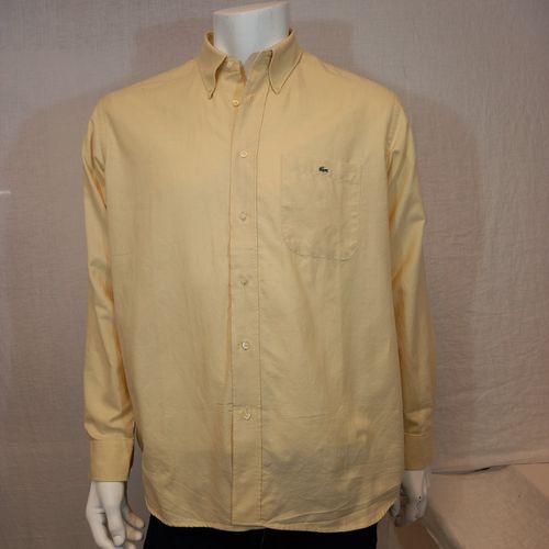 Chemise jaune- Lacoste- T: 43 - lacoste - Modalova