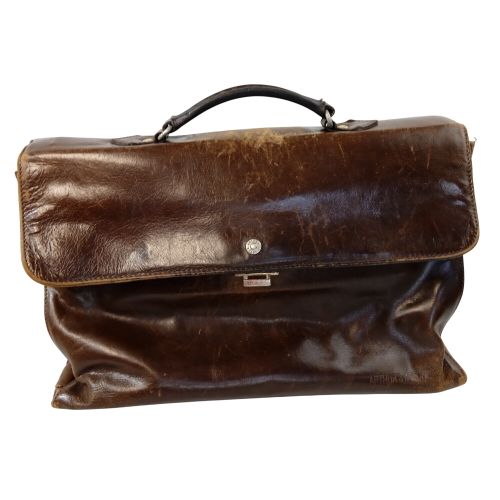 Cartable en cuir Arthur&Aston - Label Emmaus - Modalova