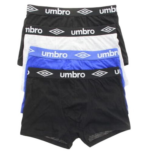 Lot de 4 boxers couleurs panaches - Taille S - umbro - Modalova