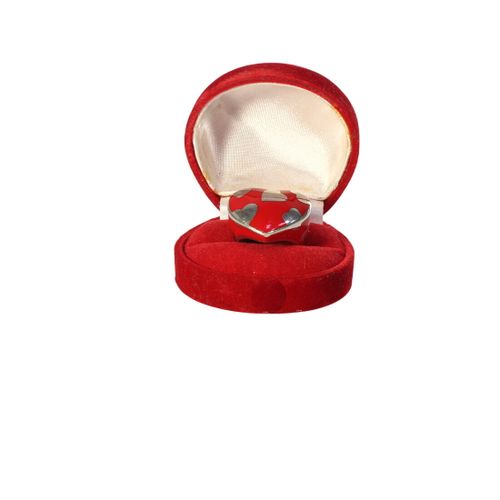 Bague coeur en argent - Label Emmaus - Modalova