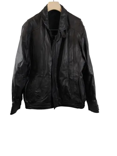 Veste  cuir d'agneau - 50/54 - Label Emmaus - Modalova