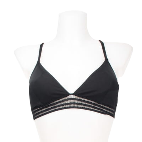 Soutien gorge uni avec dentelles sans armatures - Taille S - kiabi - Modalova