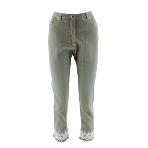 Pantalon imprim - Taille 44 - blanche porte - Modalova