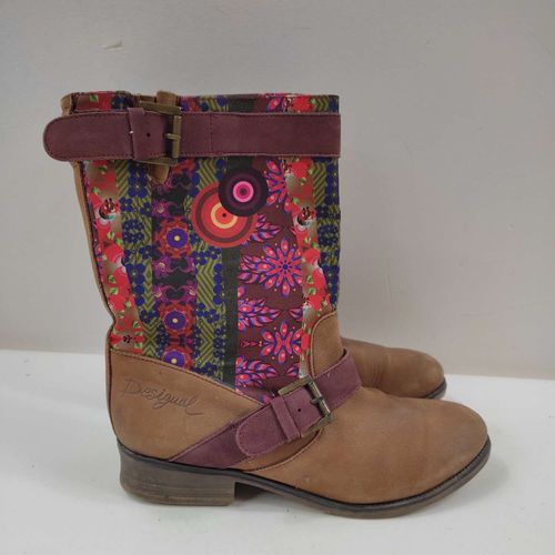 Bottines femme style Desigual T 41 - Label Emmaus - Modalova