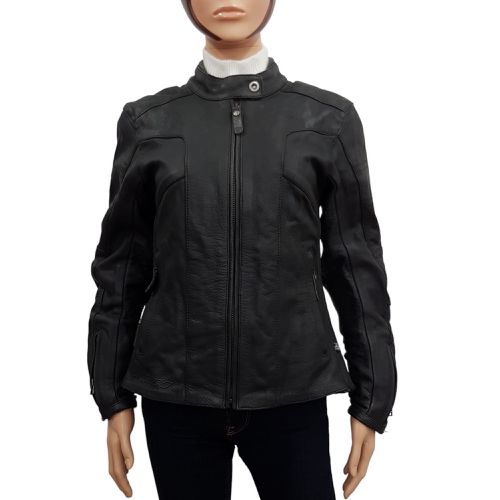 Veste blouson motard Crystal Slick T 40 en cuir de buffle - ixon - Modalova