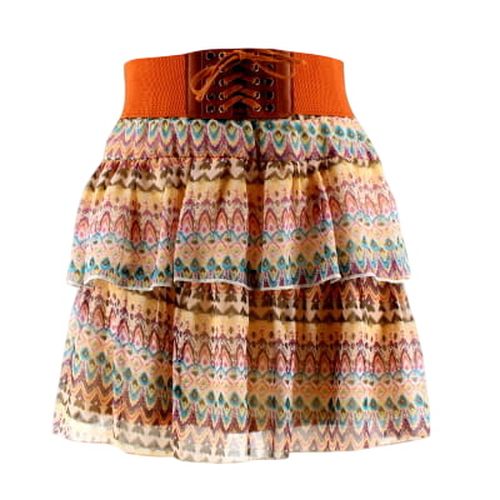 Jupe imprime - Taille 36 - Mim - Modalova