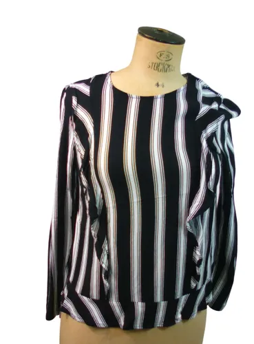 Chemisier , noir  rayure, Taille S - mango - Modalova