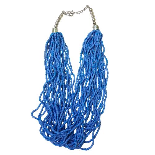 Collier ras du cou en perles de rocaille - Label Emmaus - Modalova