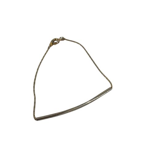 Bracelet fin dor et argent - Label Emmaus - Modalova