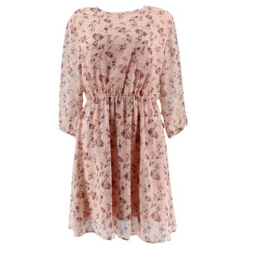 Robe poudr  fleurs - - - Taille 44 - esmara - Modalova