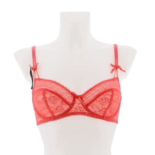 Soutien gorge corail  dentelle avec armatures - taille 85 C - etam - Modalova