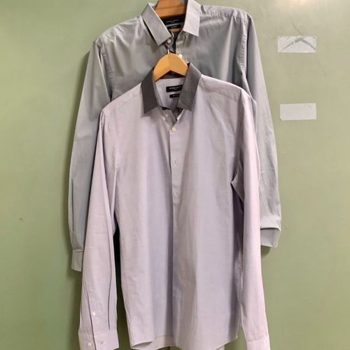 Lot 2 Chemises Manches Longues Galeries Lafayette 41/42 - galeries la fayette - Modalova